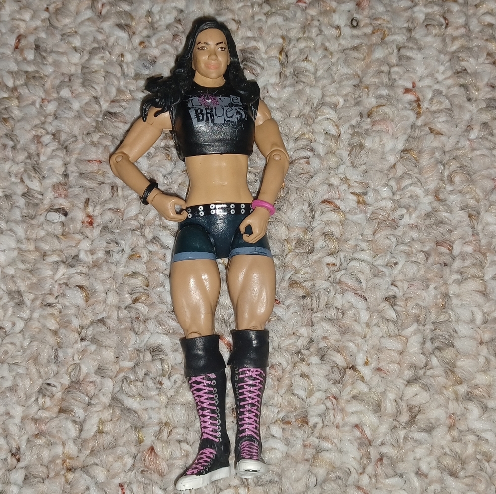 Aj Lee Battle Pack Series 28 Wwe Mattel 2013 Wrestling Basic Divas